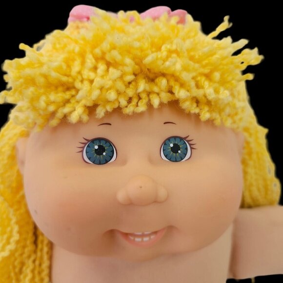 Cabbage Patch Kid Doll VTG Xavier Roberts Signed 18" Blond Hair Blue Eyed Girl - Picture 3 of 15
